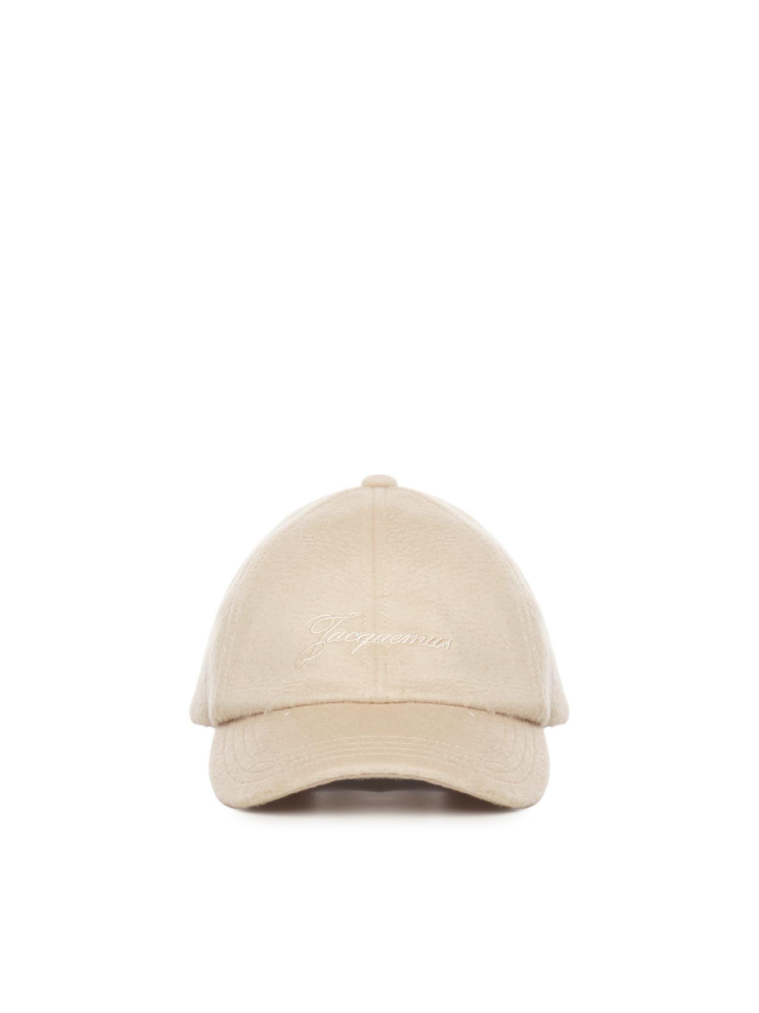 jacquemus cashmere baseball cap