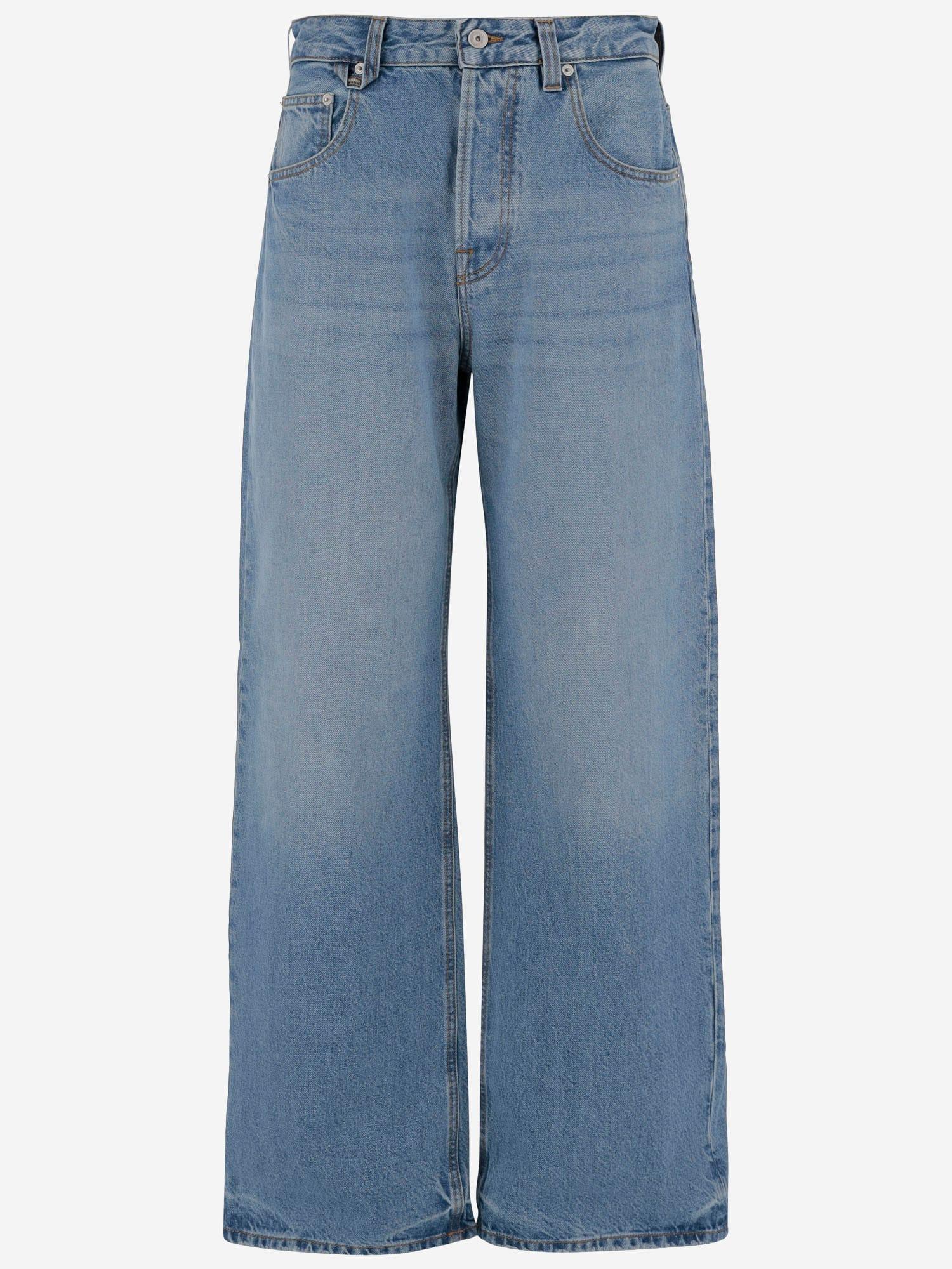 jacquemus cotton denim jeans
