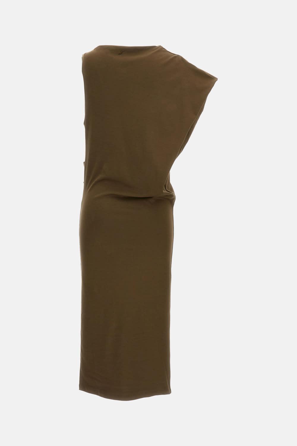 jacquemus drap dress