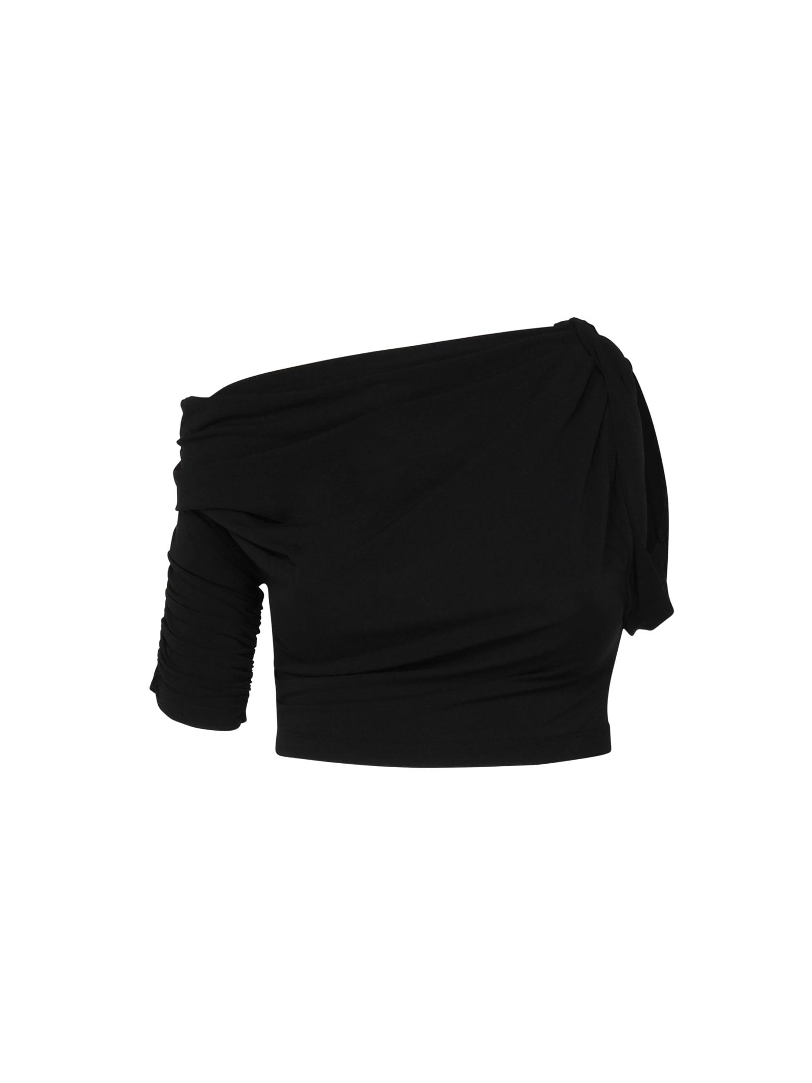jacquemus drapeado top