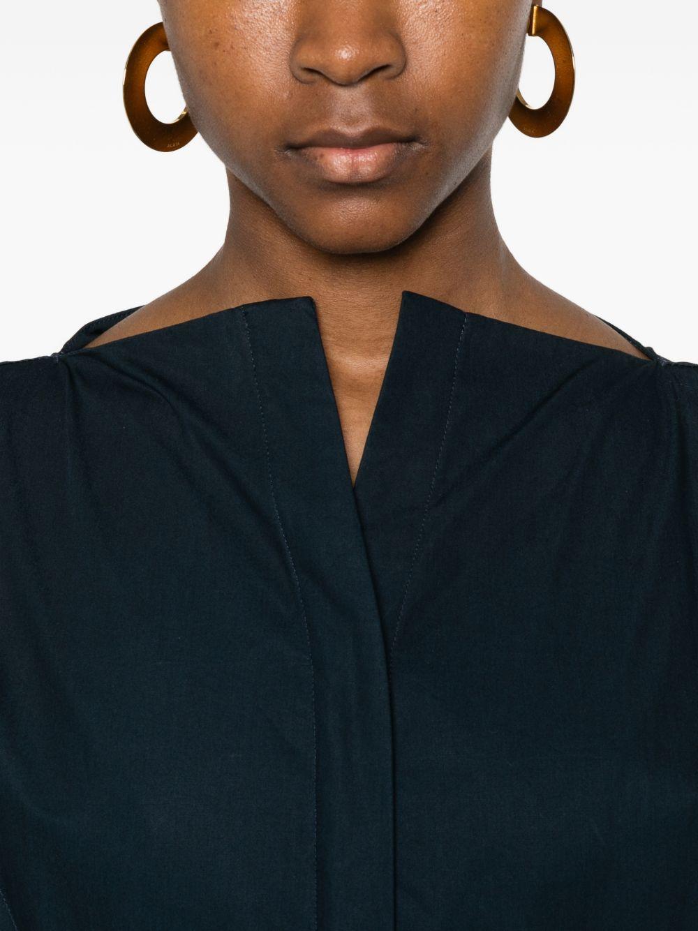 jacquemus dresses blue principal:cotton - women