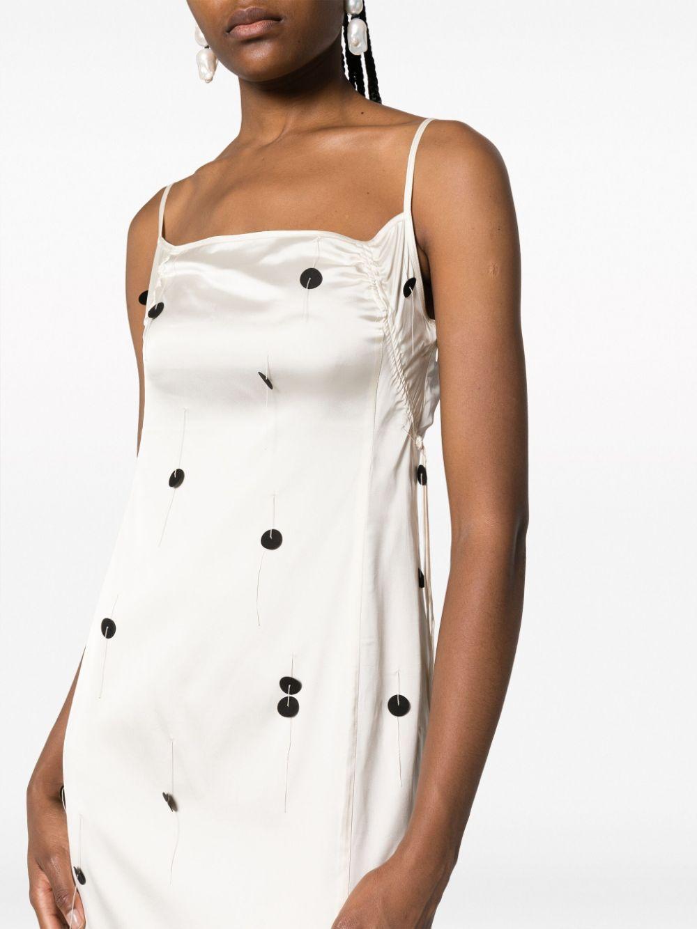 jacquemus dresses white polyester - women