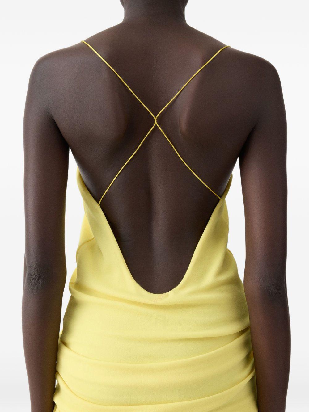 jacquemus dresses yellow - women