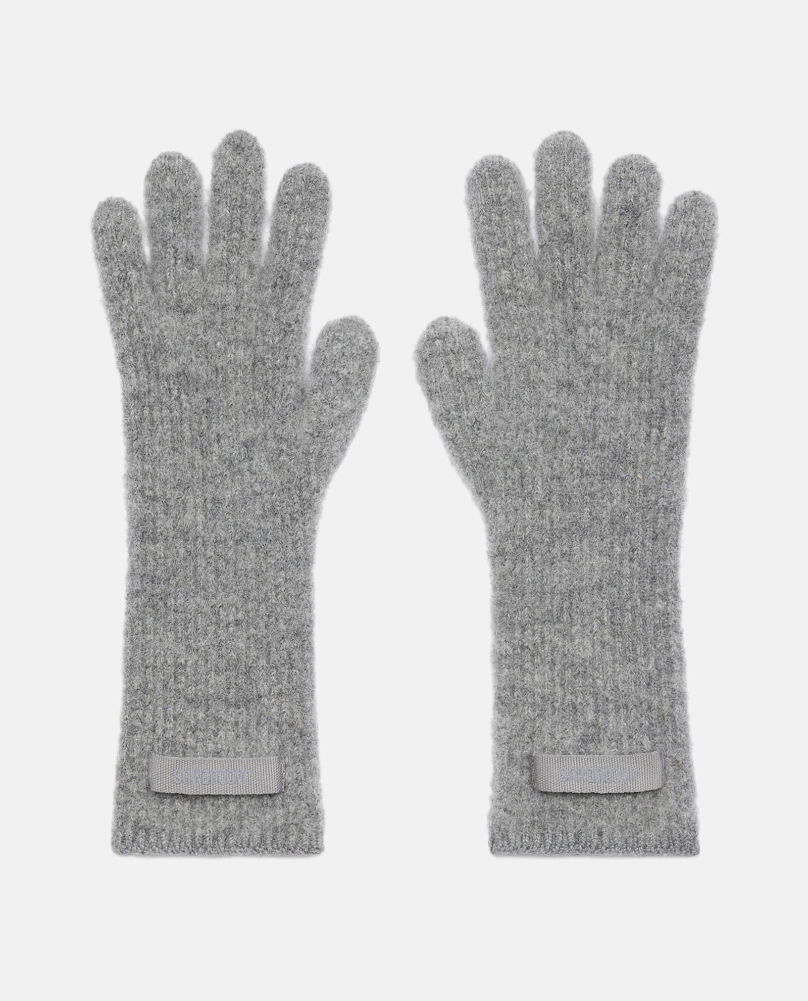 jacquemus grosgrain wool gloves