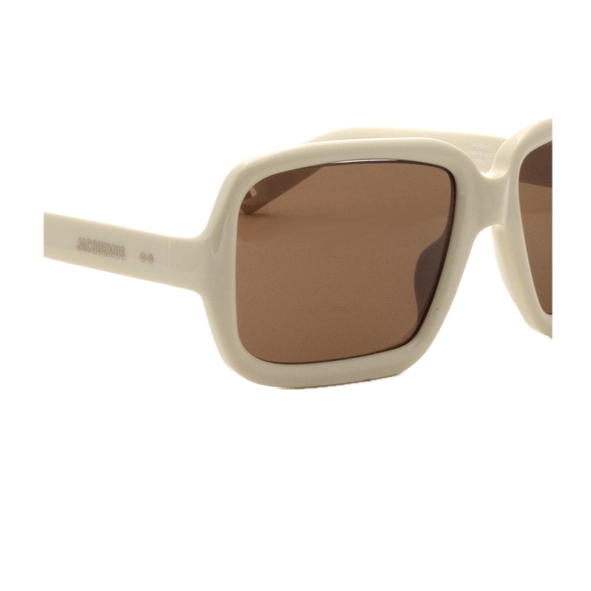 jacquemus jac86 cabana c2 sand beige acetate occhiali da sole - women