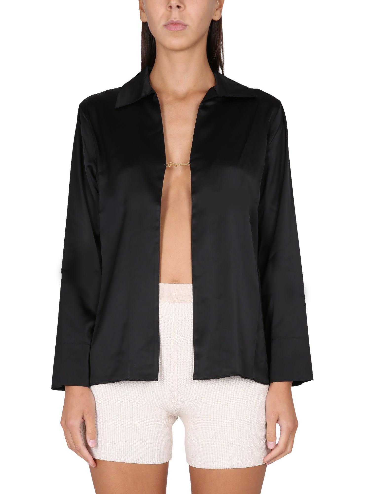 jacquemus la chemise night shirt
