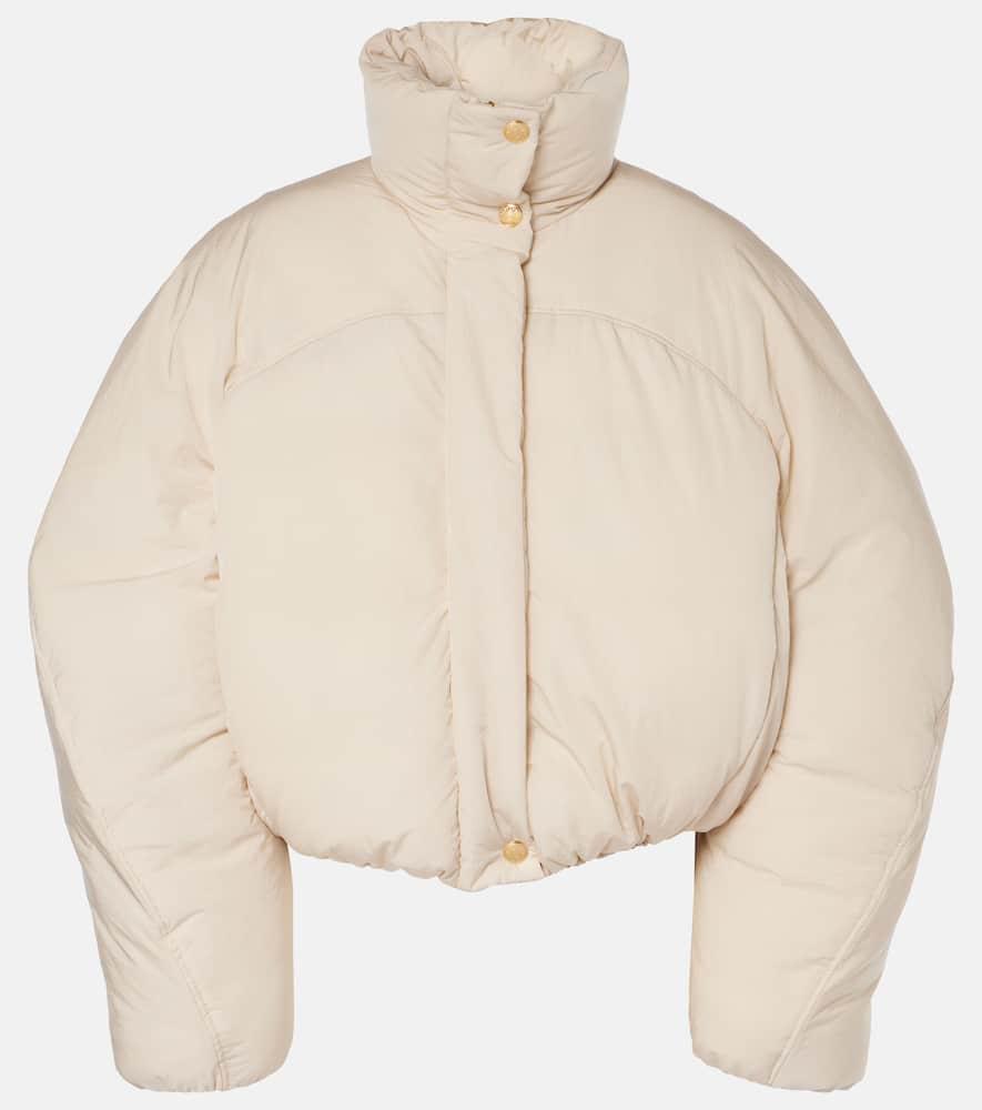 jacquemus la doudoune courte caraco puffer jacket