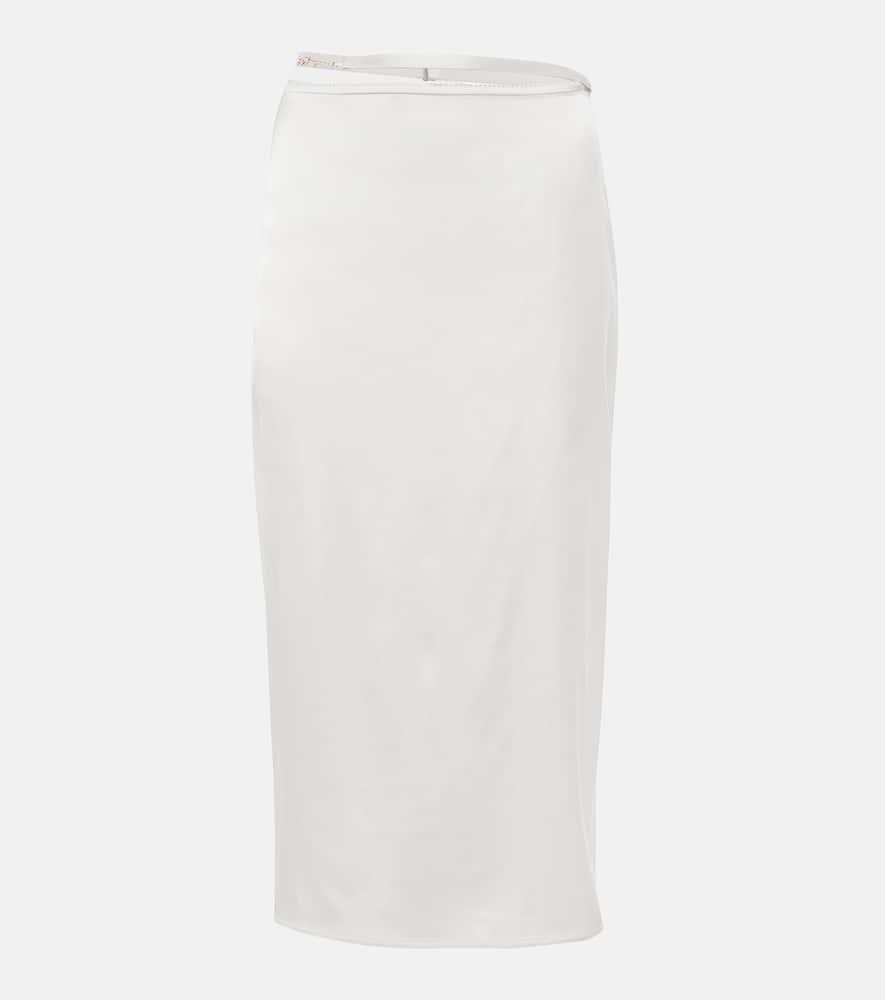 jacquemus la jupe notte midi skirt