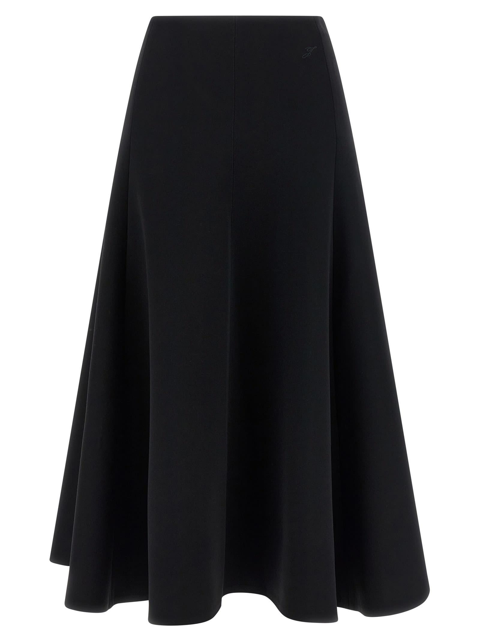 jacquemus la jupe triangle skirt