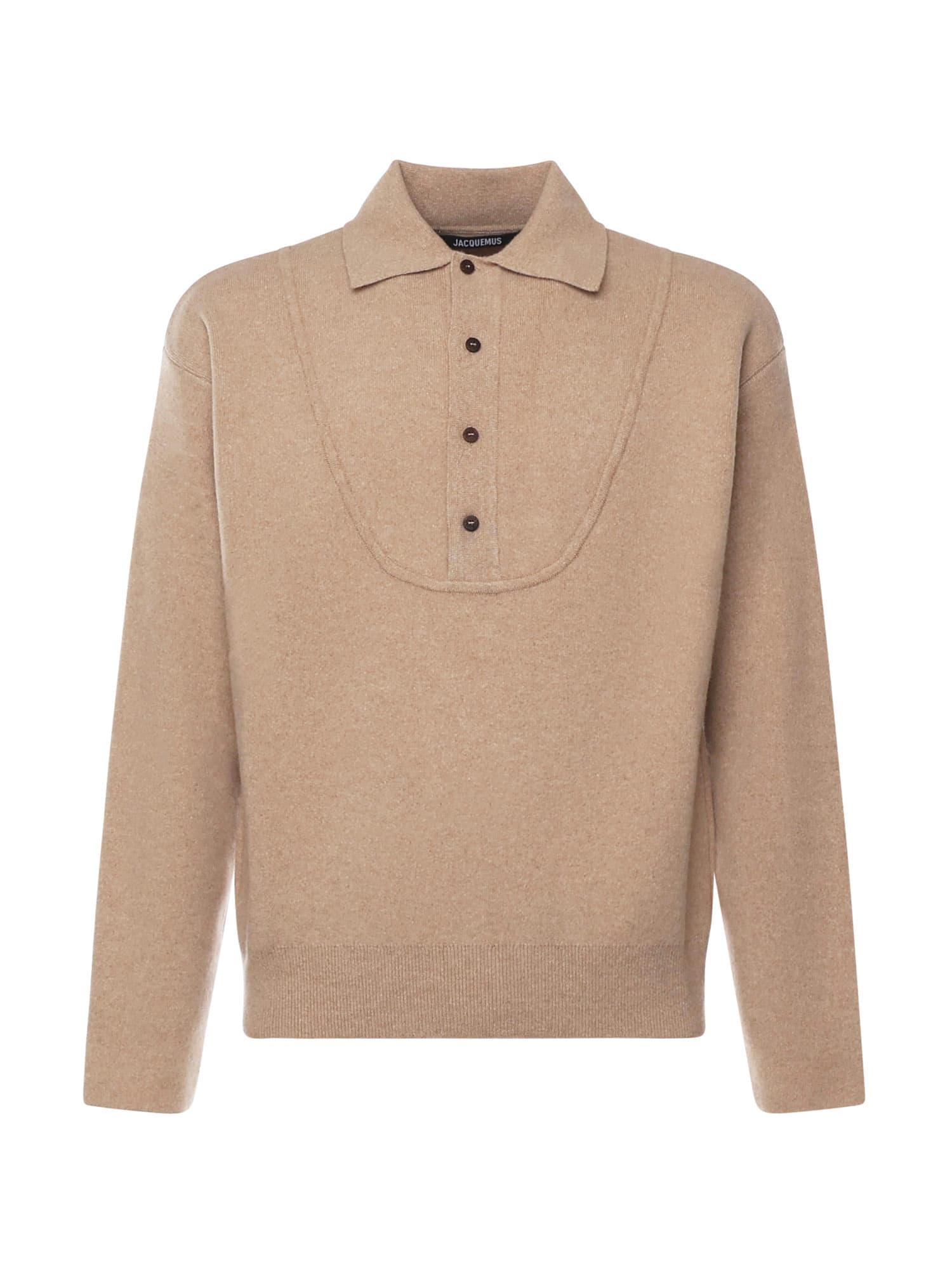 jacquemus la maille vereuse pallone sweater
