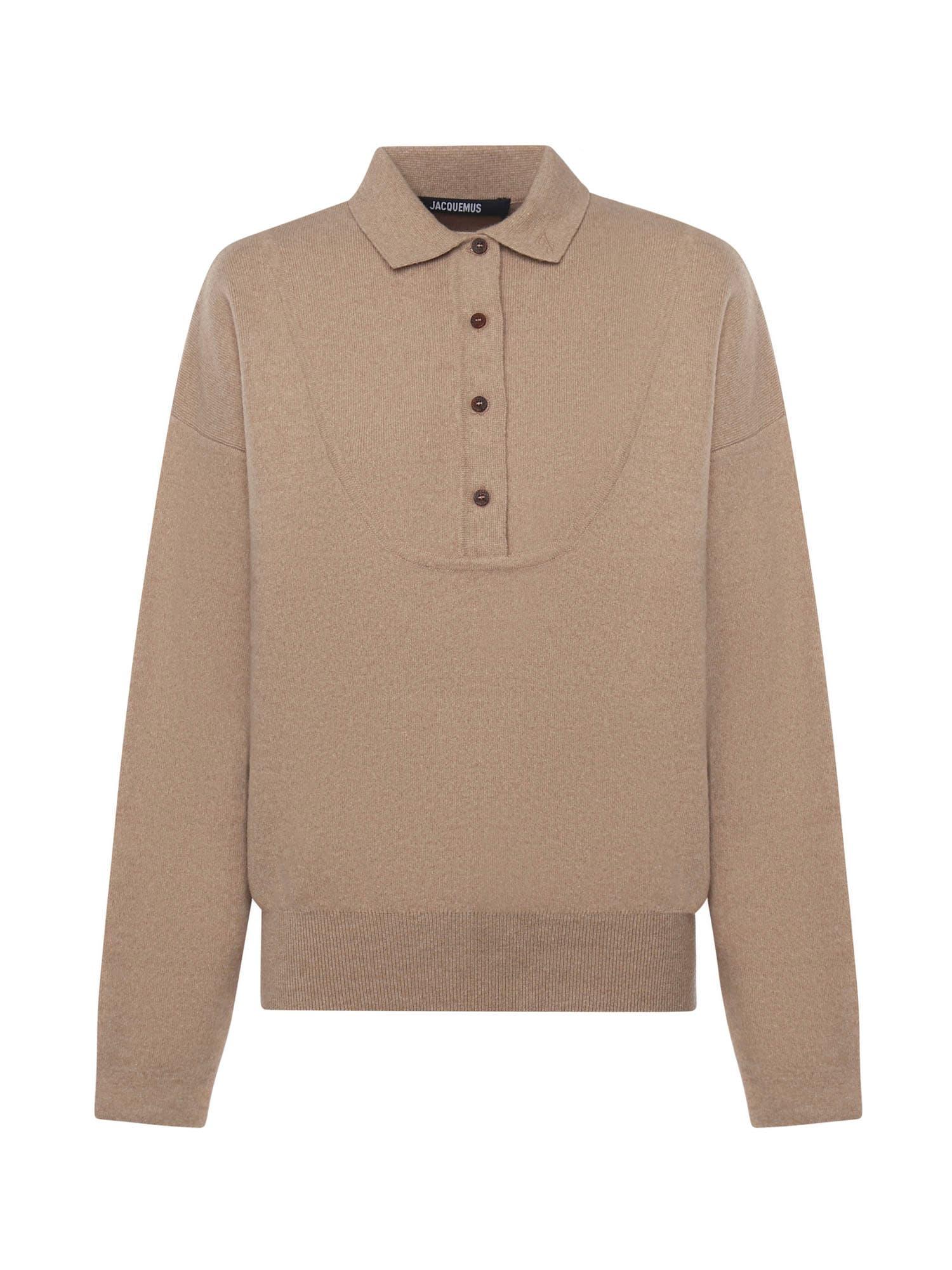 jacquemus la maille vereuse pallone sweater
