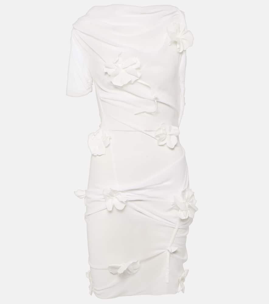 jacquemus la mini robe bocciolo silk