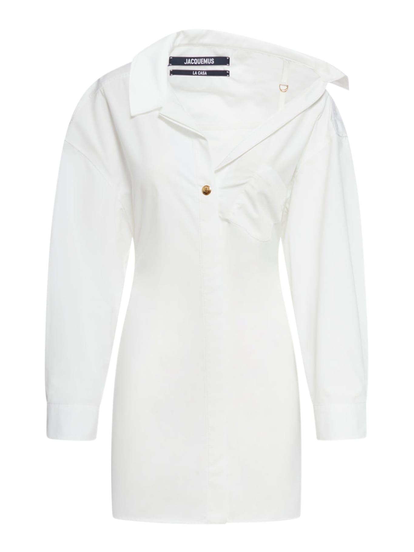 jacquemus la mini robe chemise