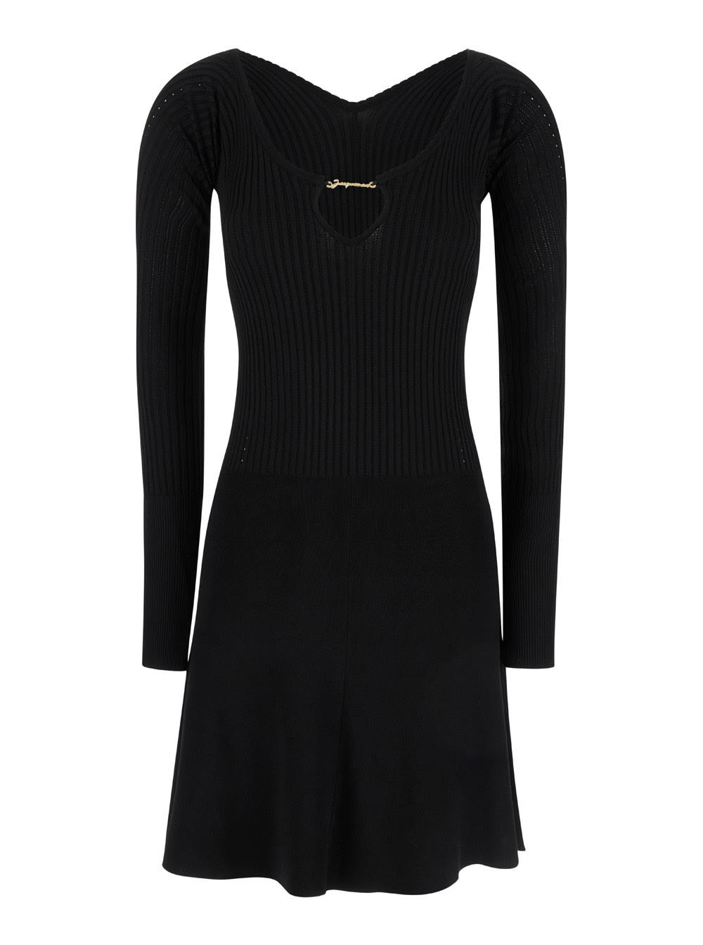 jacquemus la mini robe pralu mini dress