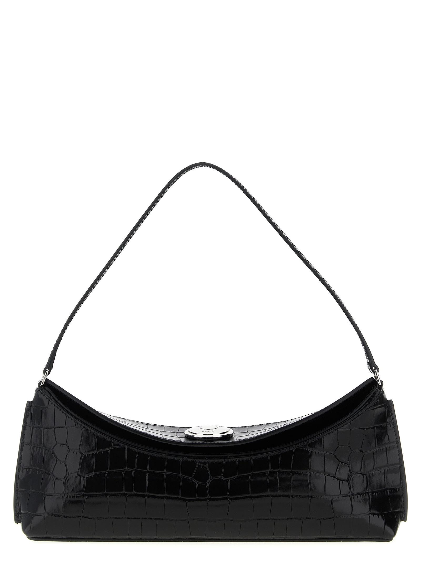 jacquemus la pochette ovalo shoulder bag