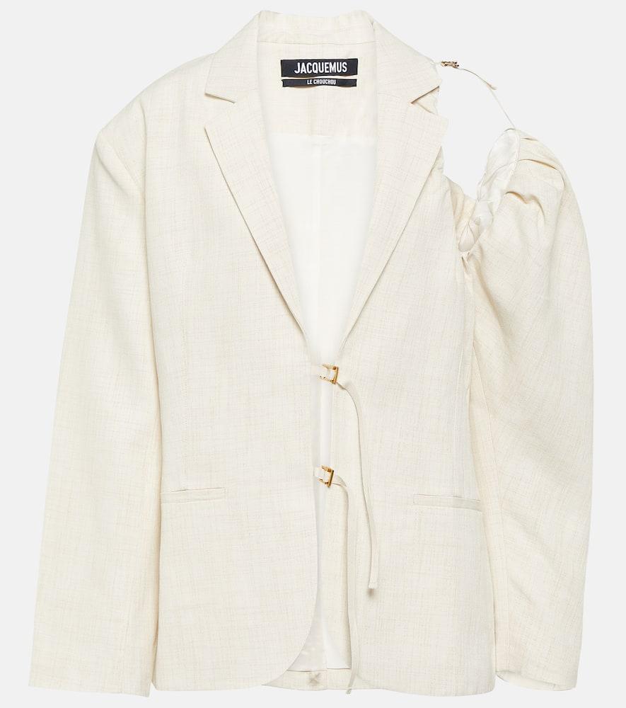 jacquemus la veste galliga linen