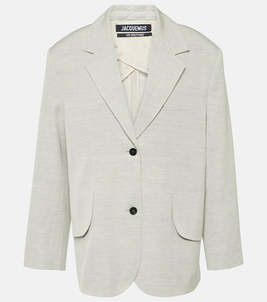 jacquemus la veste titolo oversized blazer