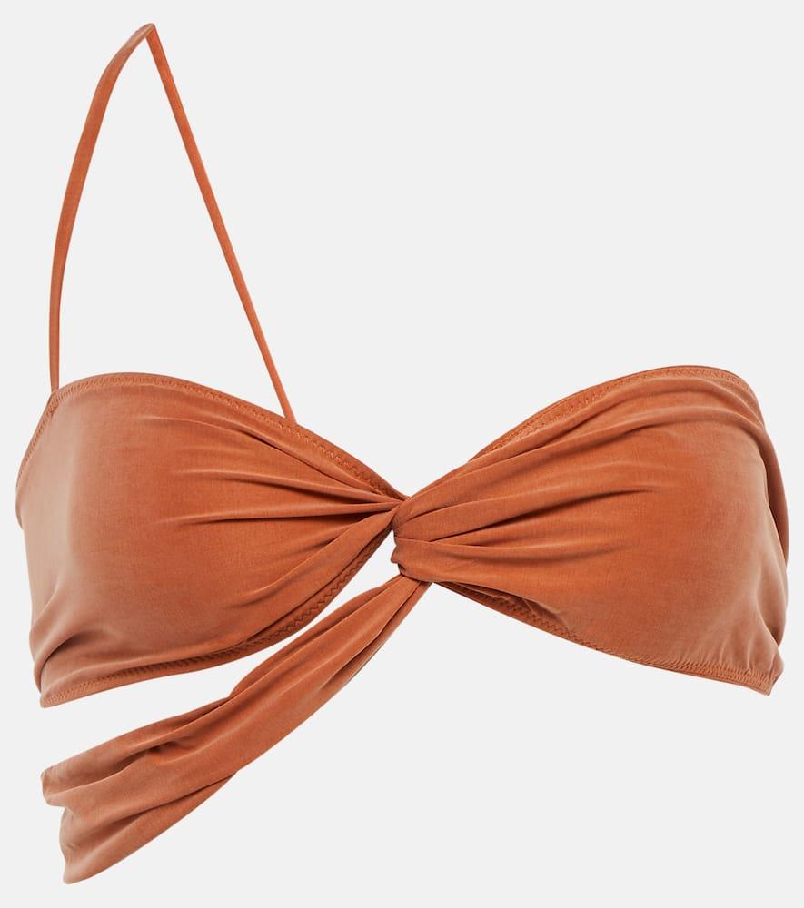 jacquemus le bandeau espelho bandeau top