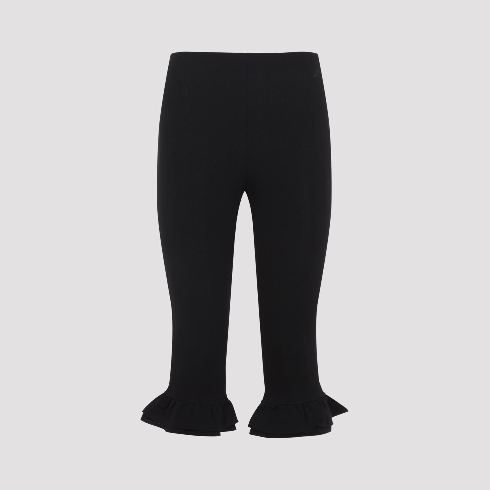 jacquemus le bermuda playa black viscose polyamide elastane short - women