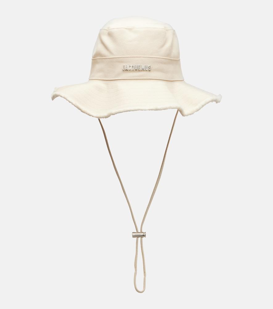 jacquemus le bob artichaut cotton bucket hat