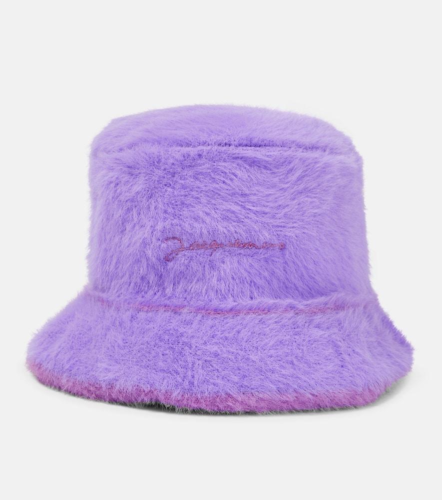 jacquemus le bob neve bucket hat