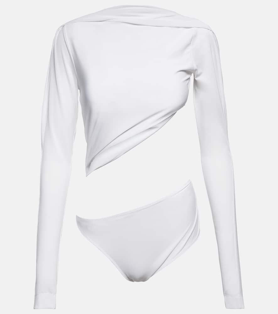 jacquemus le body carozzu mesh bodysuit