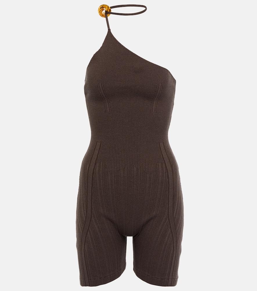 jacquemus le body maille perola jumpsuit