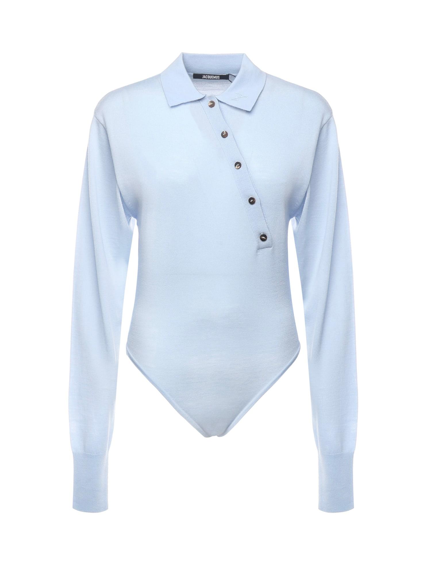 jacquemus le body tordu wool bodysuit