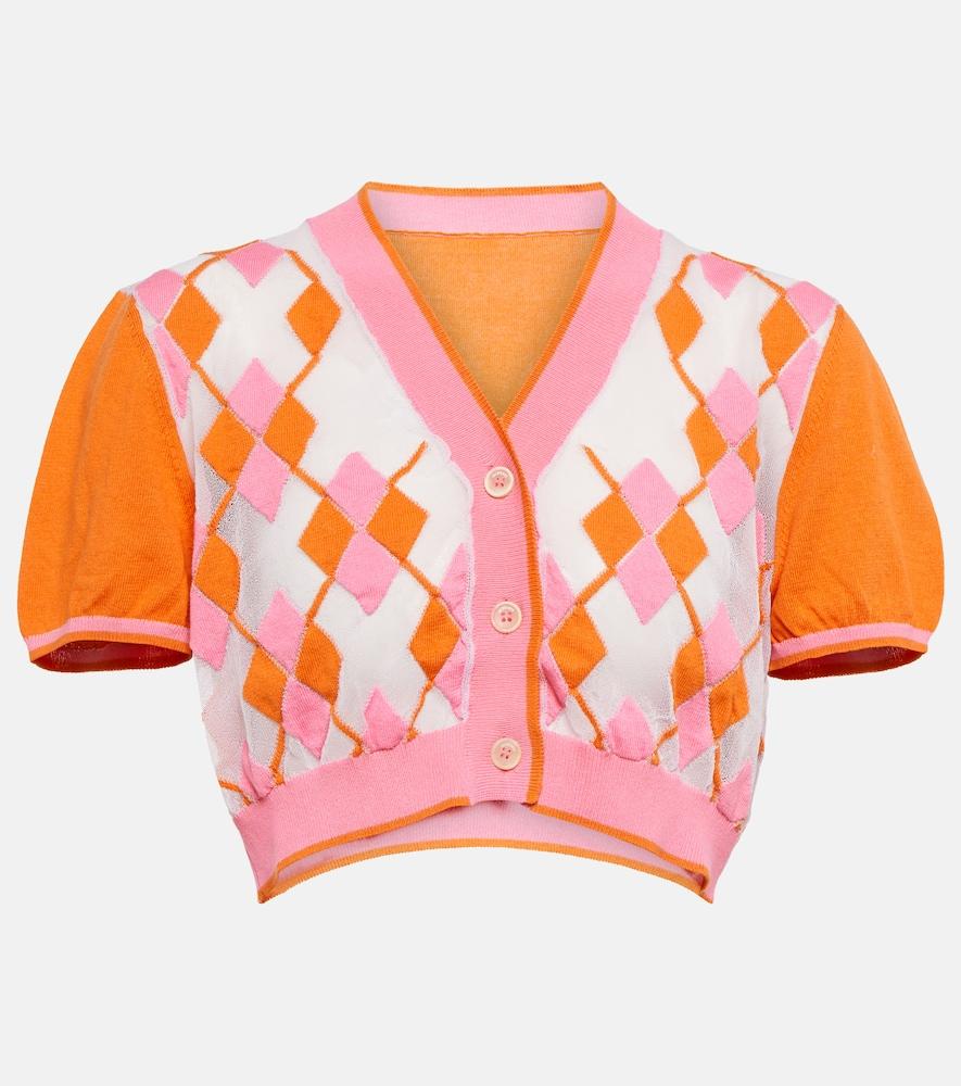 jacquemus le cardigan toledo cropped cardigan