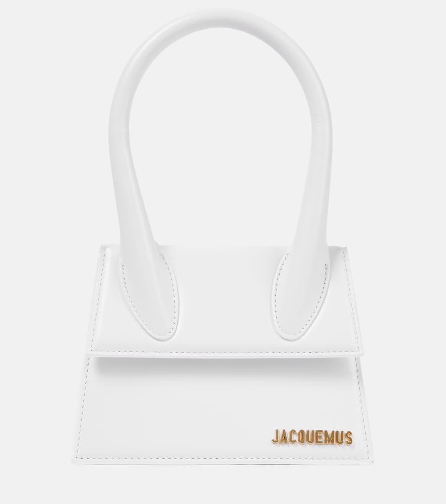 jacquemus le chiquito moyen leather tote bag