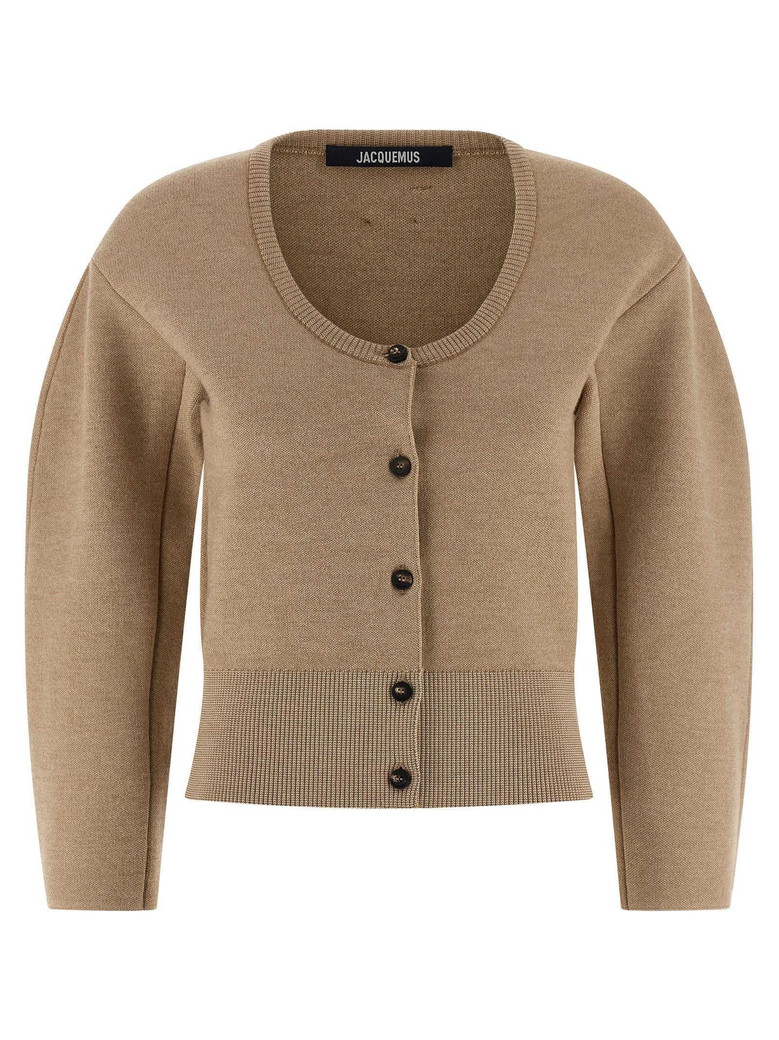 jacquemus le gilet doppio cardigan