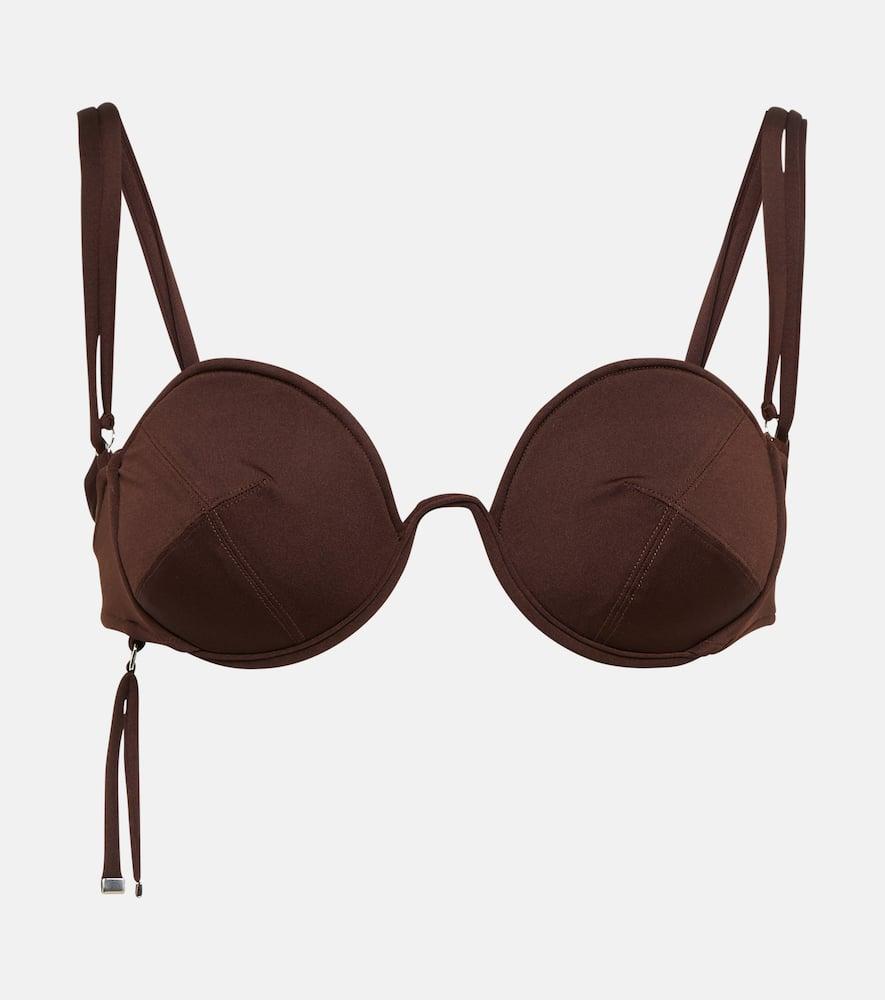 jacquemus le haut aouro bikini top