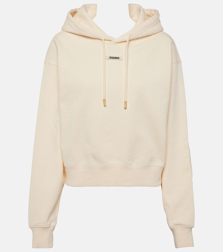 jacquemus le hoodie gros grain cotton hoodie