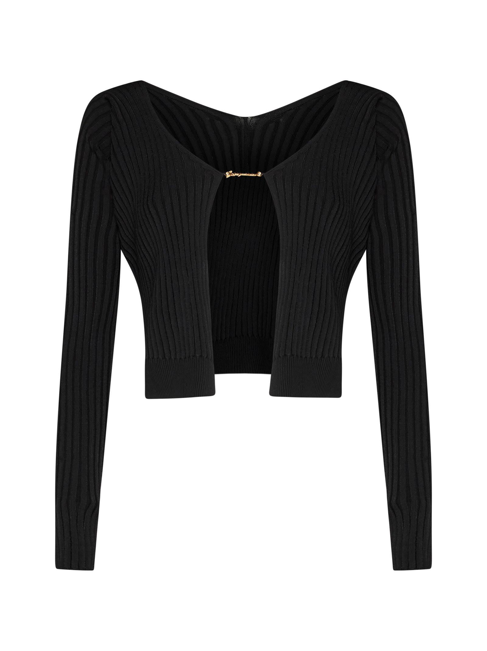 jacquemus le maille pralu longue cardigan