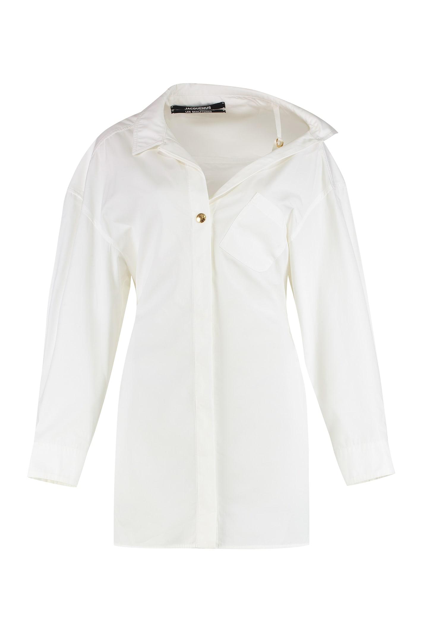 jacquemus le mini robe shirtdress
