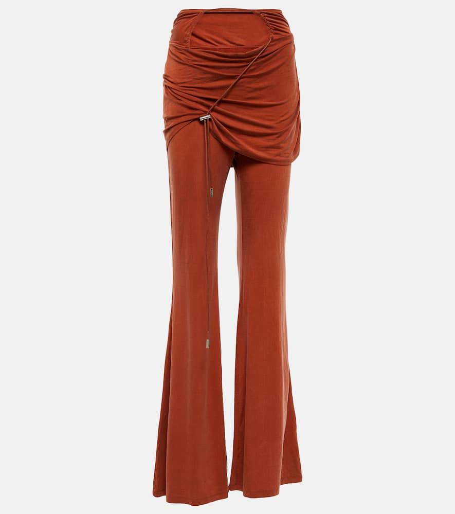 jacquemus le pantalon espelho flared pants