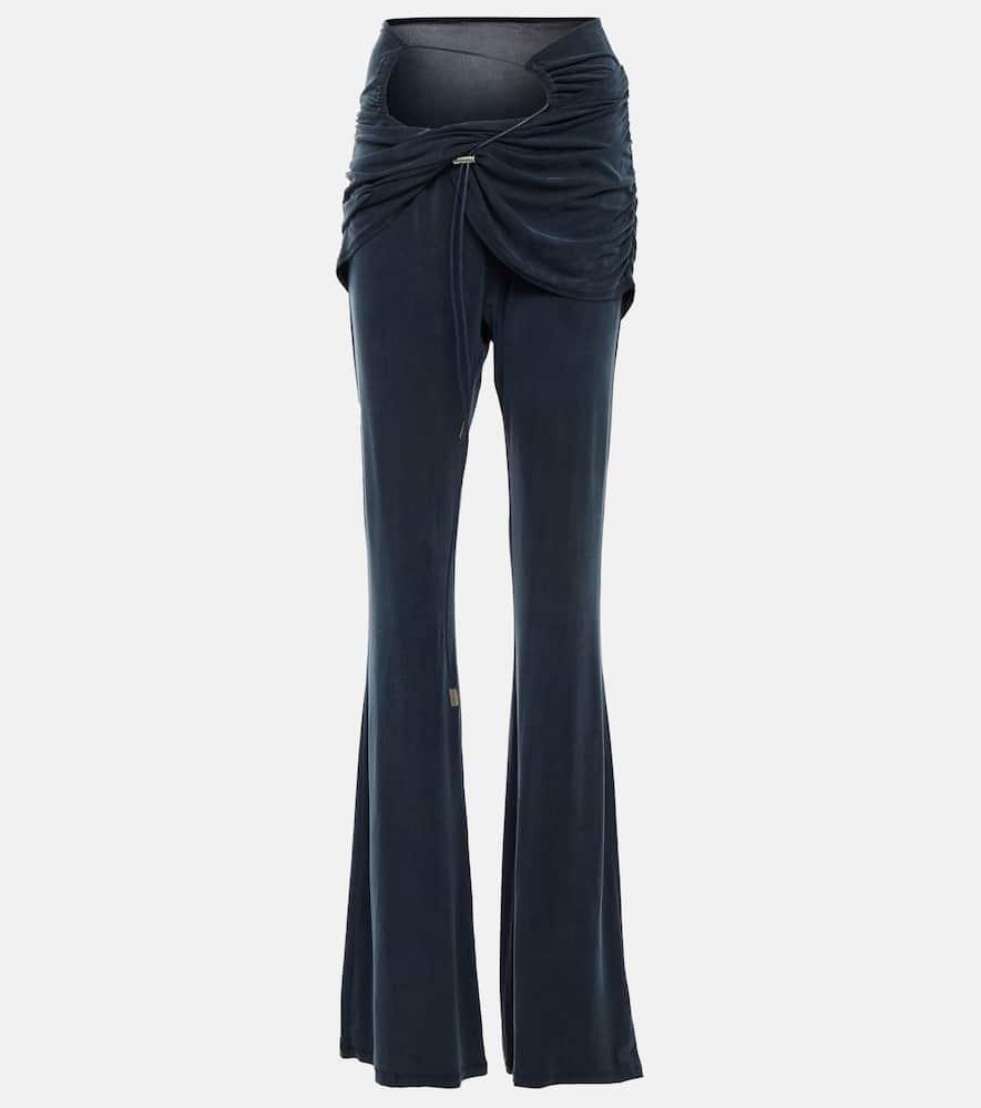 jacquemus le pantalon espelho flared pants