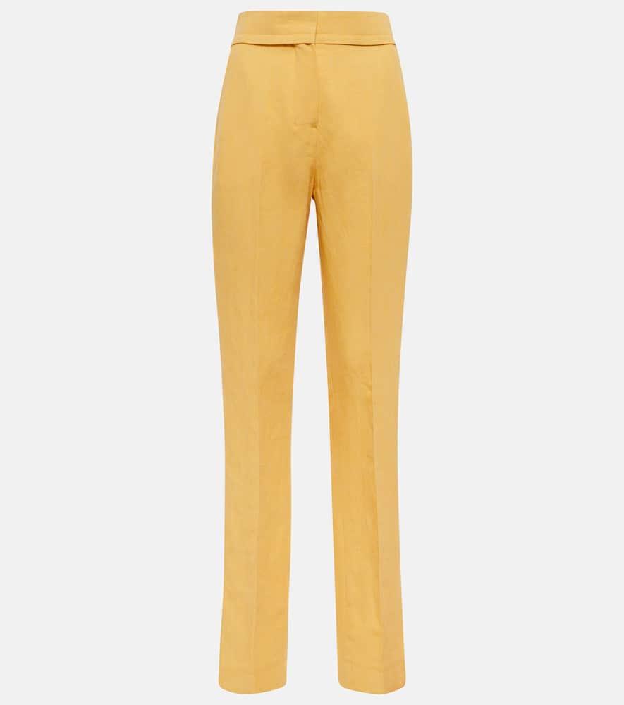 jacquemus le pantalon tibau linen