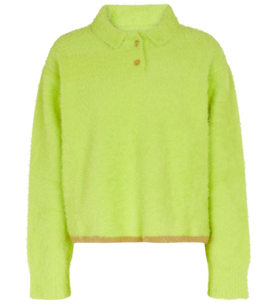 jacquemus le polo neve polo sweater