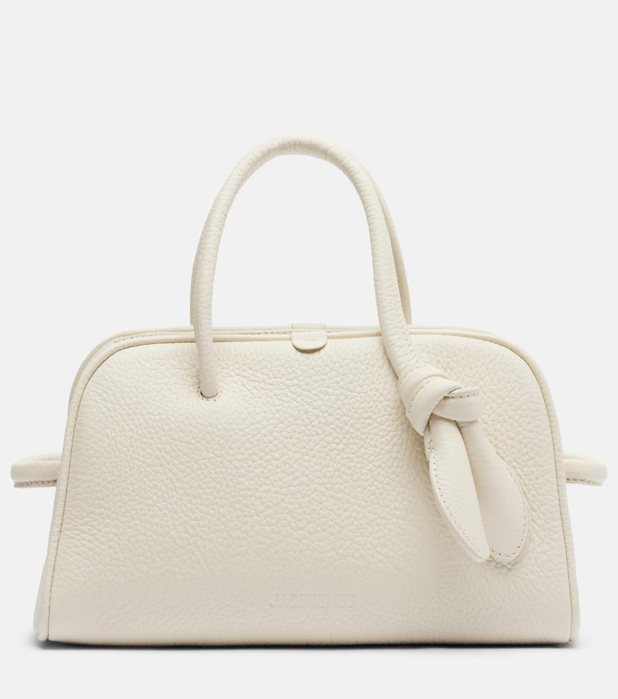 jacquemus le turismo leather tote bag