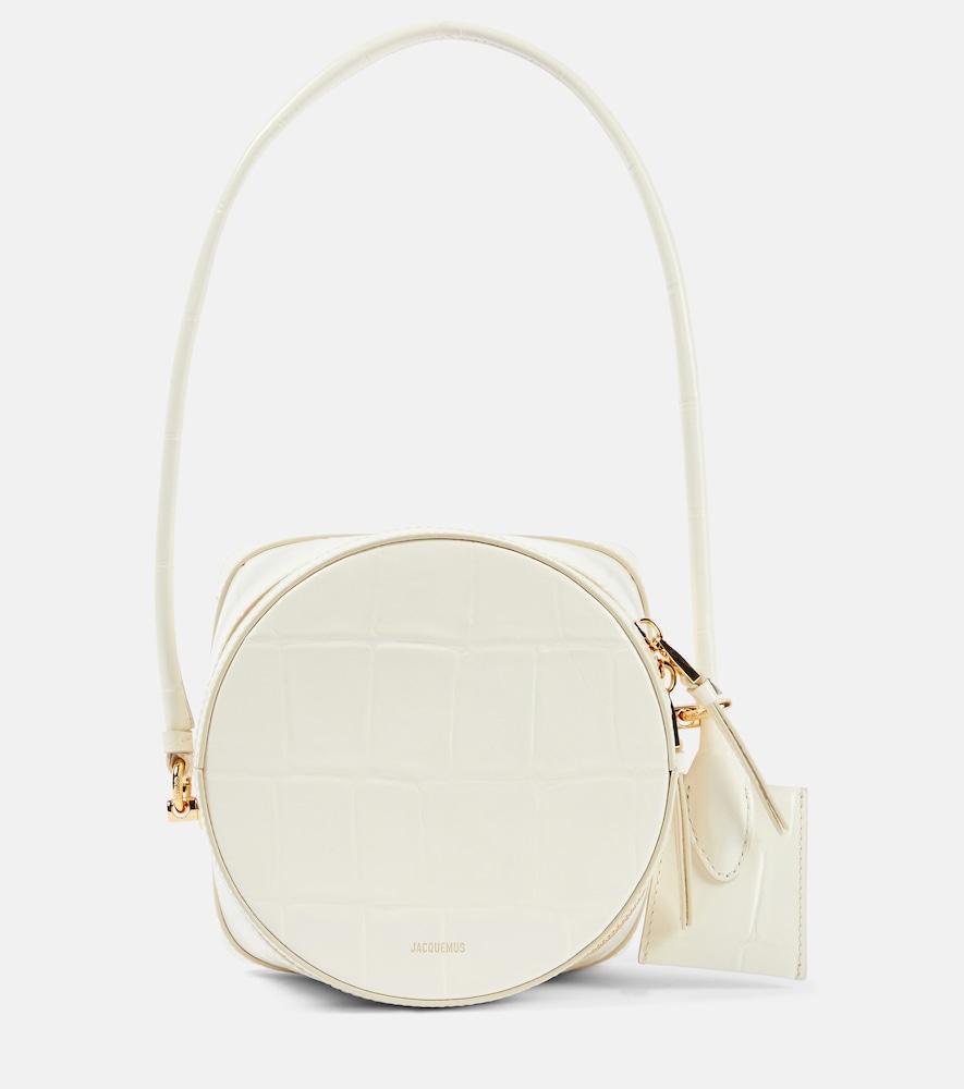 jacquemus le vanito leather shoulder bag