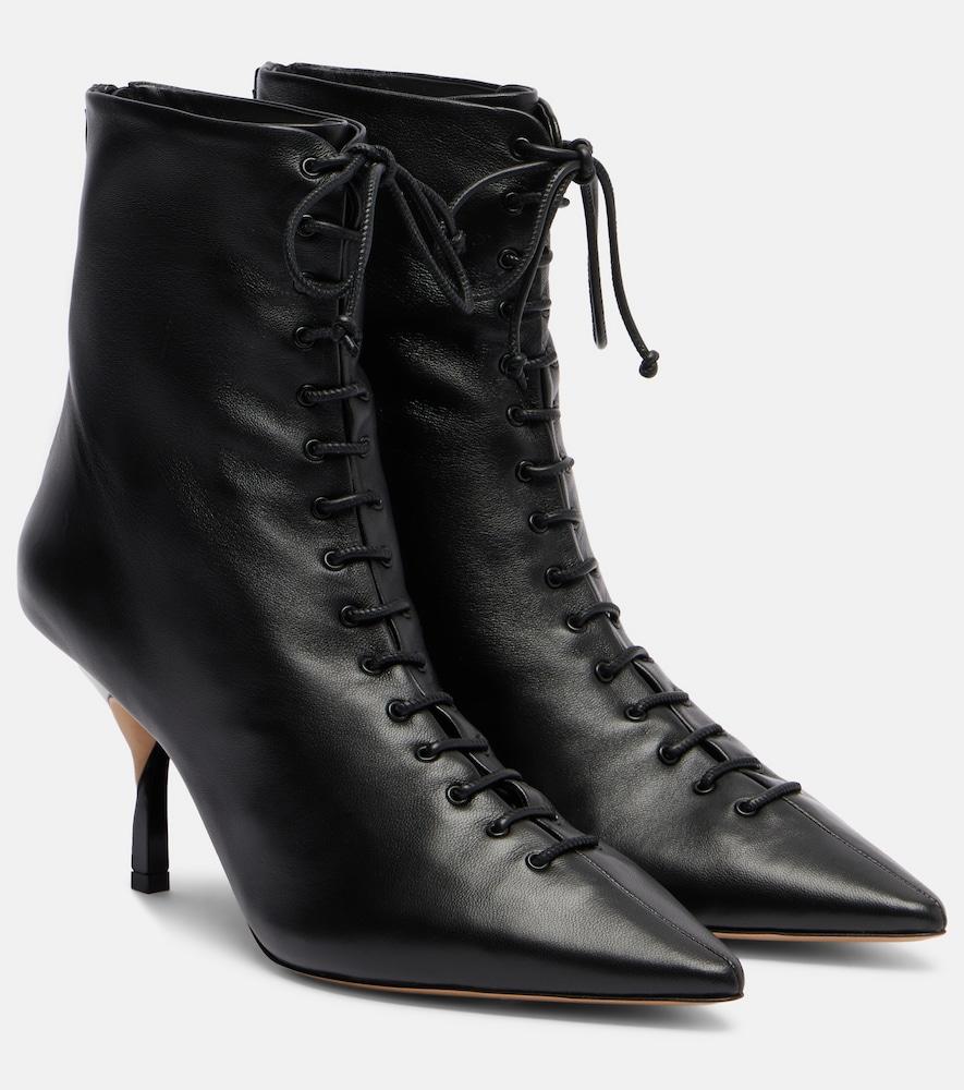 jacquemus leather ankle boots