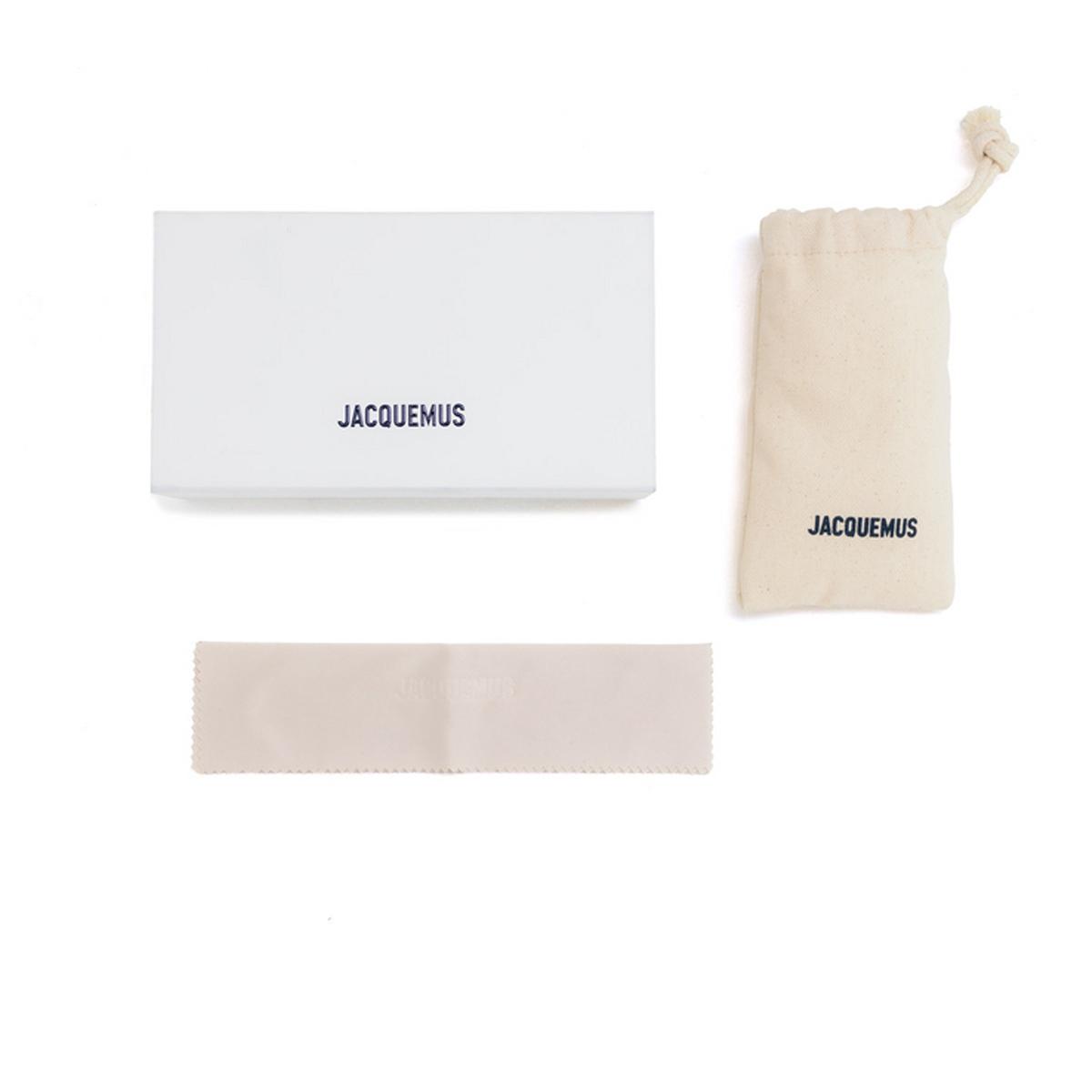 jacquemus les lunettes bambino jac42 linea la casa turchese acetate occhiali sole - women