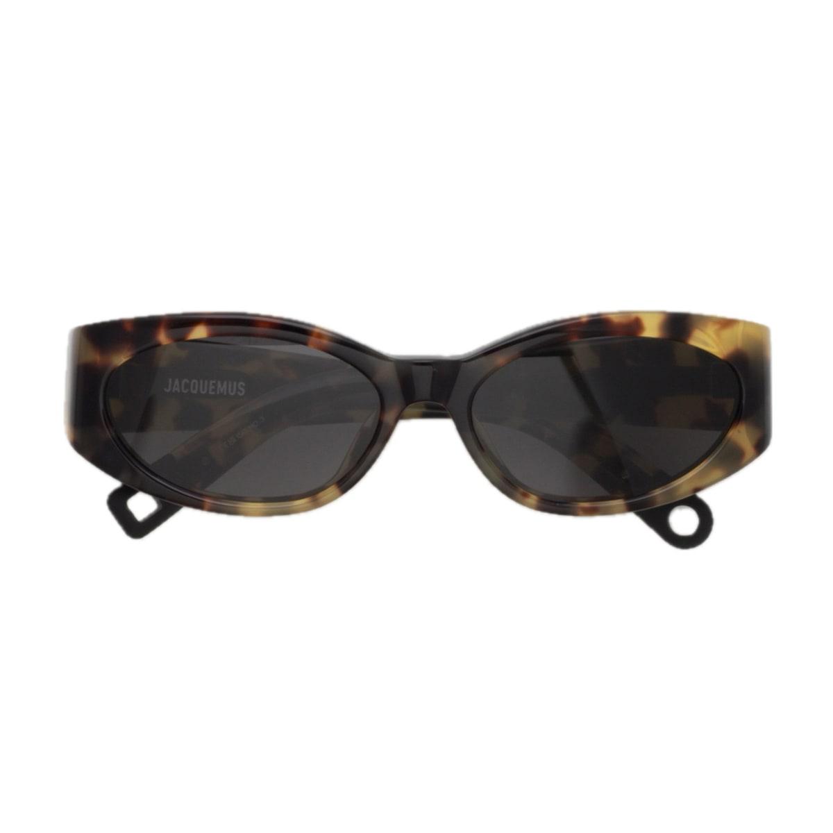 jacquemus les lunettes jac4 ovalo linea les sculptures c9 t-shell sunglasses