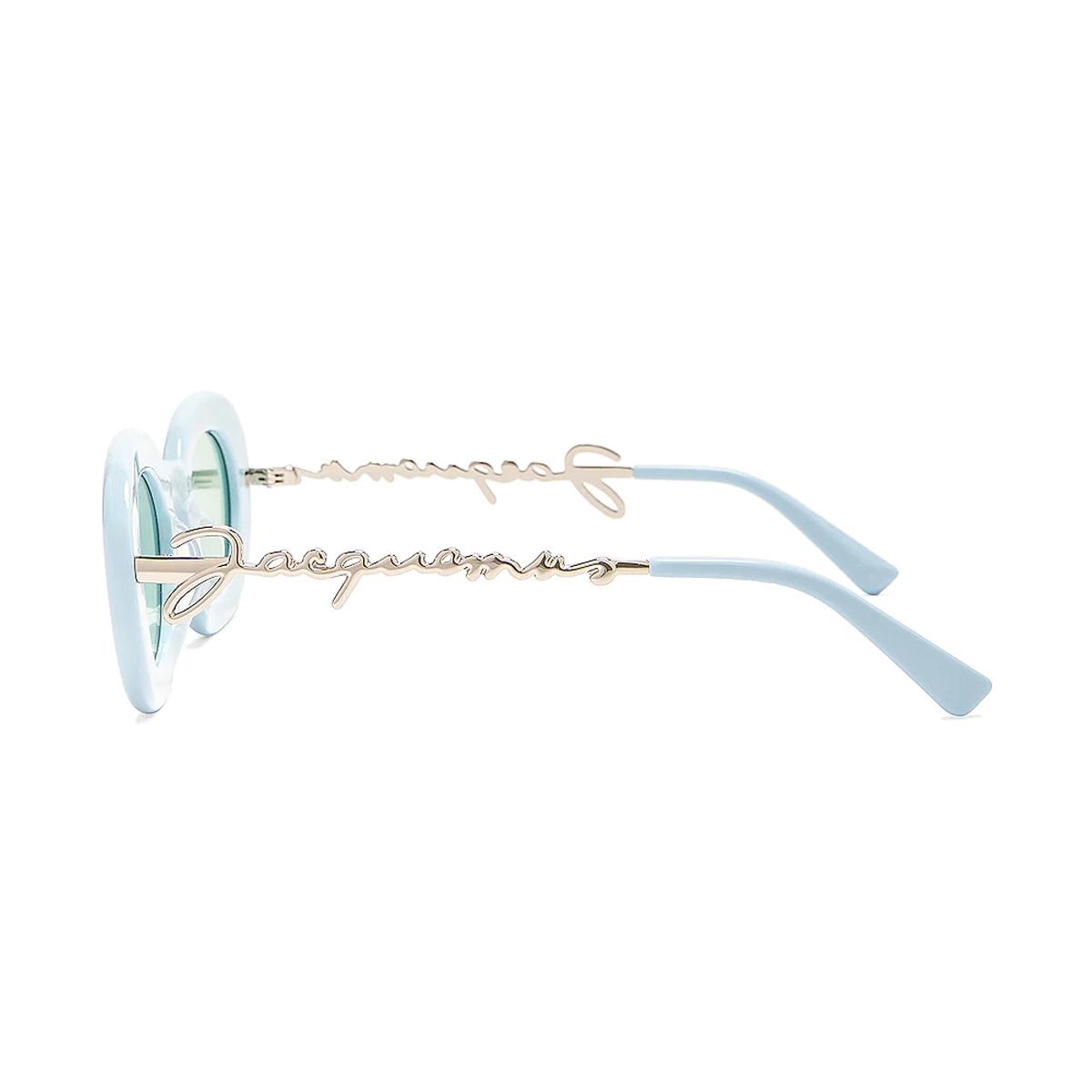 jacquemus les lunettes pralu multi blue blu celluloid occhiali sole - women