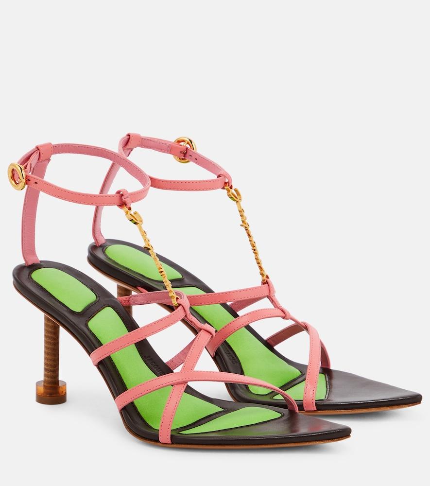 jacquemus les sandales pralu hautes pumps