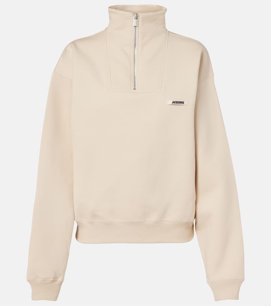 jacquemus logo cotton jersey sweatshirt