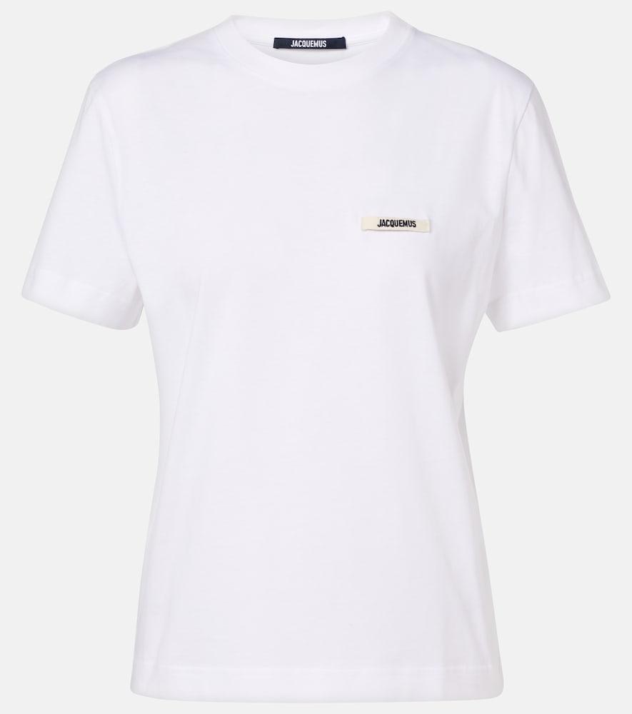 jacquemus logo cotton jersey t
