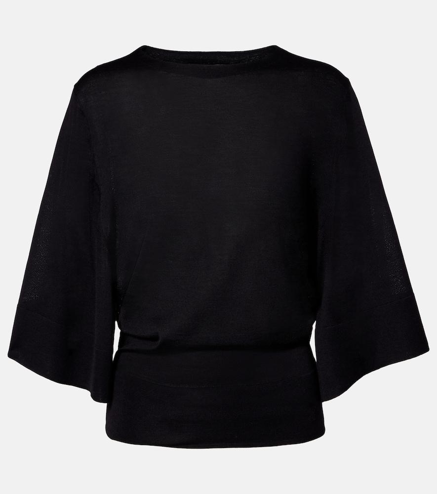 jacquemus mananco wool and silk sweater
