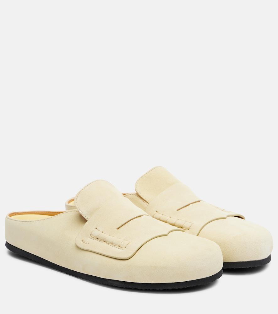 jacquemus mocassins suede mules